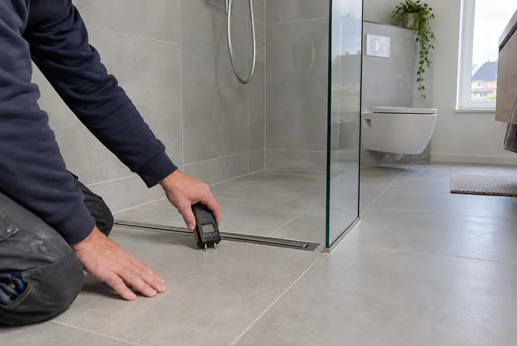 Lekdetectie Schagen – badkamer in een nieuwbouwwoning